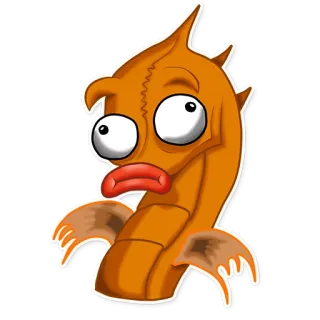 Морской конек whatsapp stickers