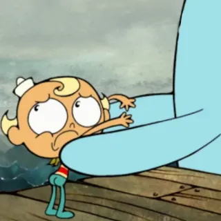 🥺 kreskówka, Flapjack, Nickelodeon, animacja telegram sticker