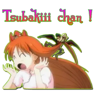 😖 Tsubakiiii chan! telegram sticker
