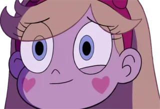 😡 Star Butterfly Star vs. the Forces of Evil การ์ตูน, อนิเมชั่น, ตัวละคร, ยิ้ม telegram sticker