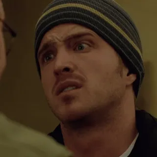 🚬 Jesse Pinkman Breaking Bad jesse pinkman, breaking bad, aaron paul, reaction, confused, thinking, tv show, drama telegram sticker