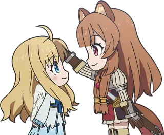 ❤️ anime, chibi, cute, characters, fantasy telegram sticker