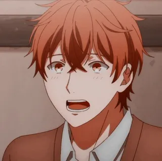 🎸 anime, boy, portrait, manga, character telegram sticker