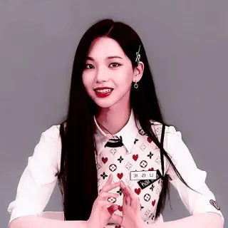 🔮 Karina 카리나 K-POP, 歌手, 女性, ポートレート, アジア人 whatsapp sticker