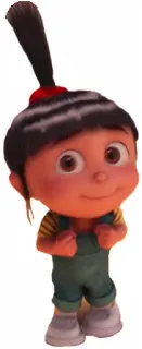 😶 Agnes Despicable Me Cartoon, Animation, Film, Figur, Mädchen telegram sticker