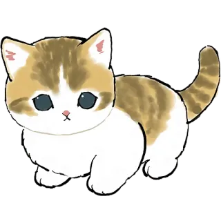 🥹 猫, 小猫, 动物, 可爱, 宠物, 家养, 猫科 telegram sticker