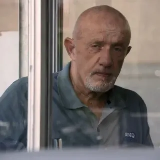 ⚖️ Mike Ehrmantraut Breaking Bad old, man, actor, serious, Walter White telegram sticker