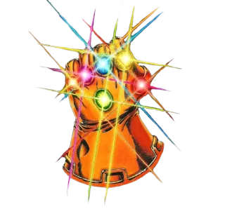 🔱 Thanos Avengers Guanto dell'Infinito, Marvel, Fumetti, Supereroe, Thanos, Avengers, Gemme telegram sticker