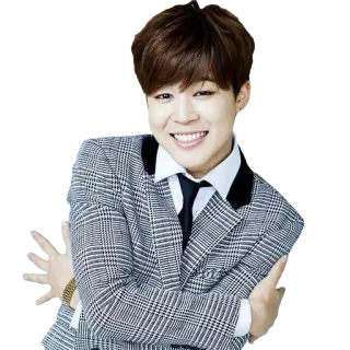 😁 Jimin ジミン, BTS, K-POP, 歌手, 有名人 telegram sticker