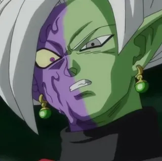 🤨 Zamasu Dragon Ball Super Anime, Dragon Ball, Dragon Ball Super, Zamasu, Fusion, Penjahat telegram sticker