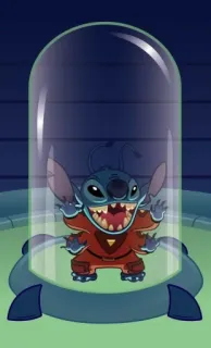 👽 Stitch disney, лило и стич, мультфильм, инопланетянин, эксперимент 626, милый telegram sticker