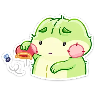 💰 rã, triste, desenho animado, mosca, fofo telegram sticker