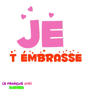 Français avec maryam whatsapp stickers
