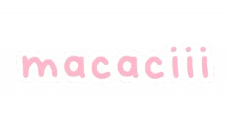 💜 macaciii adesivo, rosa, texto, macaciii telegram sticker