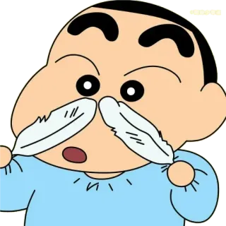 ❤ Shin-chan Nohara Crayon Shin-chan อนิเมะ, การ์ตูน, ตลก, ตัวละคร, ชินจัง, โนฮาระ telegram sticker