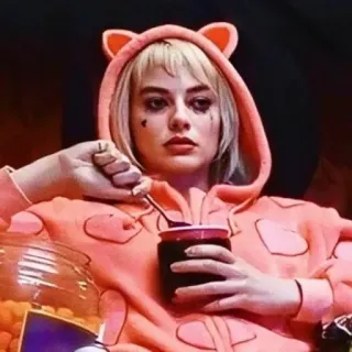 💎 Harley Quinn Harley Quinn, DC Comics, Margot Robbie, Superhero, Villain, Movie, Comic book character telegram sticker