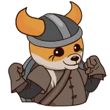 FLOKI DAO whatsapp stickers