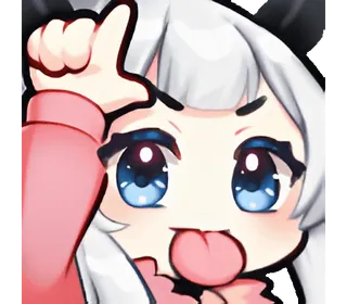 💛 动漫, 可爱, 角色, 贴纸, 女孩 telegram sticker