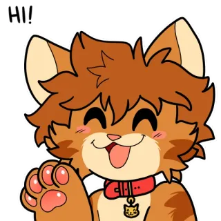 👋 HI! telegram sticker