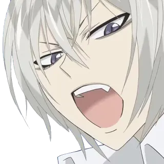 😡 Tomoe Kamisama Kiss Anime, Karakter, Rubah, Marah, Wajah telegram sticker