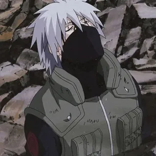 🤕 Kakashi Naruto Anime, Mangá, Ninja, Kakashi, Personagem, Fanart telegram sticker