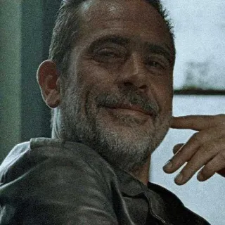 ⭐️ Negan The Walking Dead the walking dead, negan, charakter, serie telegram sticker