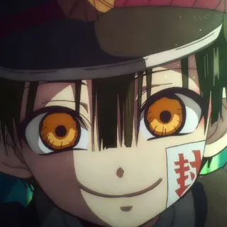 ☁️ Hanako-kun Toilet-bound Hanako-kun anime, hanako kun, manga, cute, kawaii telegram sticker