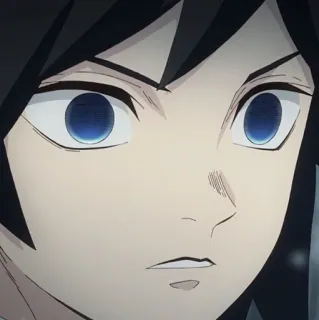 🌊 Giyu Tomioka Demon Slayer アニメ, キャラクター, 鬼滅の刃, 冨岡義勇, 漫画 whatsapp sticker