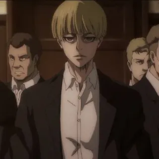 ☺️ Yelena Attack on Titan Anime, Manga, Personnage, Portrait, Yelena, L'Attaque des Titans whatsapp sticker