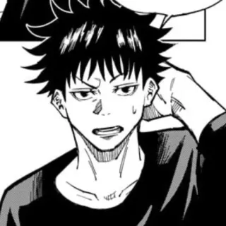 🗿 Anime, Manga, Mâle, Personnage, Portrait telegram sticker