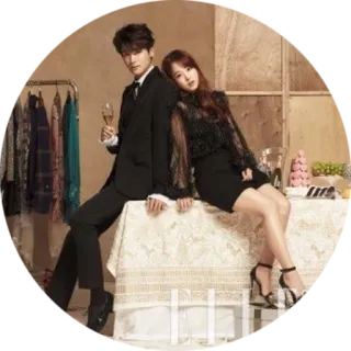 🍷 pareja, romance, amor, moda, retrato, relación telegram sticker