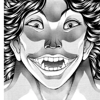 😃 Kaoru Hanayama Baki the Grappler อนิเมะ, มังงะ, บากิ, ฮานายามะ, นักสู้, ศิลปะการต่อสู้, ความก้าวร้าว telegram sticker