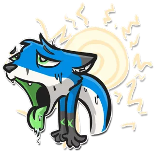 XTheFox telegram stickers