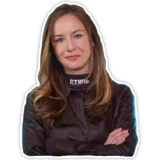 👸 СТИЛЬ женщина, стиль, русский, кэжуал, портрет telegram sticker
