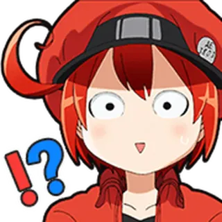 hataraku-saibou Vol.2 telegram stickers