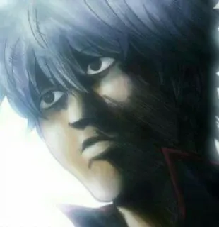 🍧 Sakata Gintoki Gintama 애니메이션, 긴타마, 사카타 긴토키, 만화, 캐릭터, 일본 애니 telegram sticker