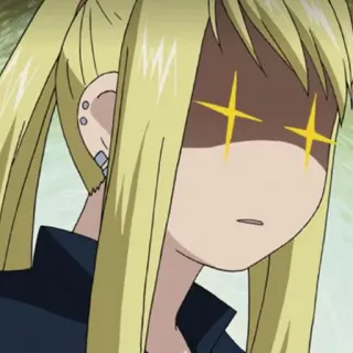 🤩 Winry Rockbell Fullmetal Alchemist อนิเมะ, ตกใจ, ช่าง, วินรี่, ร็อคเบลล์ telegram sticker