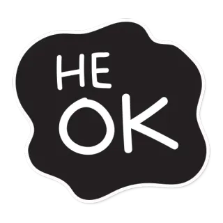 👎 He ok telegram sticker