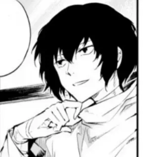🧷 Osamu Dazai Bungo Stray Dogs anime, manga, bungo stray dogs, osamu dazai, dazai telegram sticker