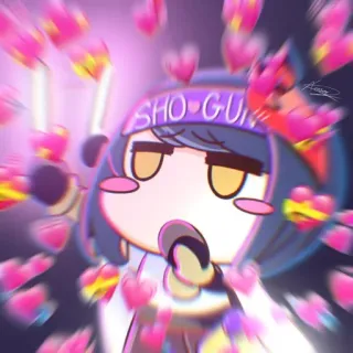 🪄 SHO-GUN Anime, Mono, Dibujos animados, Meme, Corazones, Amor telegram sticker