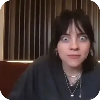 😳 Billie Eilish telegram sticker