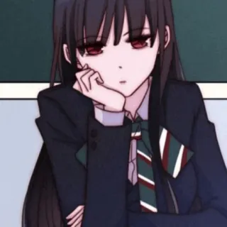 ✨ anime, schoolgirl, uniform, cute, manga, girl, japan telegram sticker
