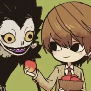 L-death note telegram stickers