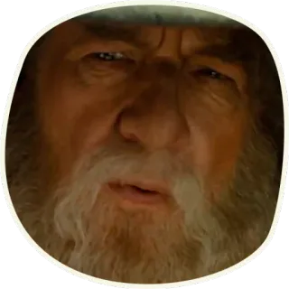 ⭕️ Gandalf (first movie) @lennysticker telegram stickers