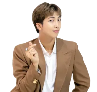 ❤️ RM K-Pop, Musik, Sänger, Promi, BTS, Idol, RM telegram sticker