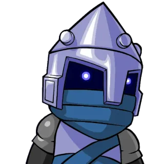 😱 cartoon, helmet, character, knight, armor telegram sticker