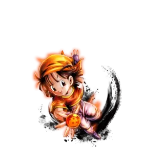 😟 Pan Dragon Ball Anime, Dragon Ball, Mädchen, Cartoon, Fanart telegram sticker