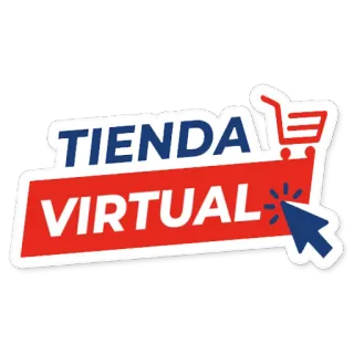 🛒 TIENDA VIRTUAL Online-Shop, Virtueller Shop, Shopping, E-Commerce, Online-Shop, Shop telegram sticker