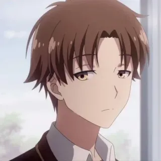 😒 Ayanokoji Kiyotaka Classroom of the Elite Anime, Classroom of the Elite, Ayanokoji, Kiyotaka, Nhân vật telegram sticker