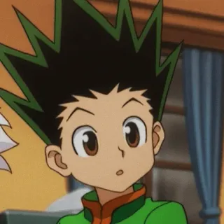 🌿 Gon Freecss Hunter x Hunter Anime, Garçon, Dessin animé, Gon, Hunter telegram sticker